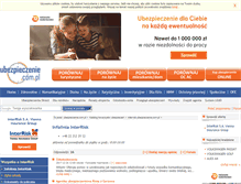 Tablet Screenshot of infolinia.interrisk.ubezpieczenie.com.pl