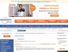 Tablet Screenshot of infolinia.hestia.ubezpieczenie.com.pl