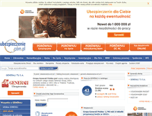 Tablet Screenshot of generali.ubezpieczenie.com.pl