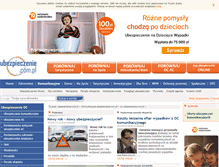 Tablet Screenshot of oc.ubezpieczenie.com.pl