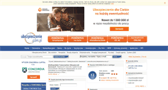Desktop Screenshot of concordia-zycie.ubezpieczenie.com.pl